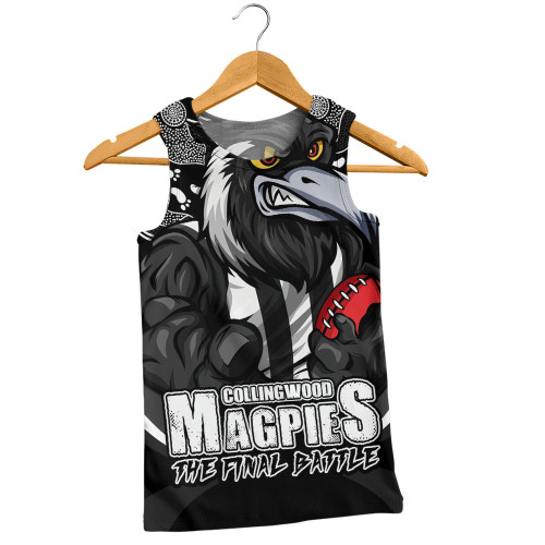 Collingwood Men Singlet Final Clash Battle Edition