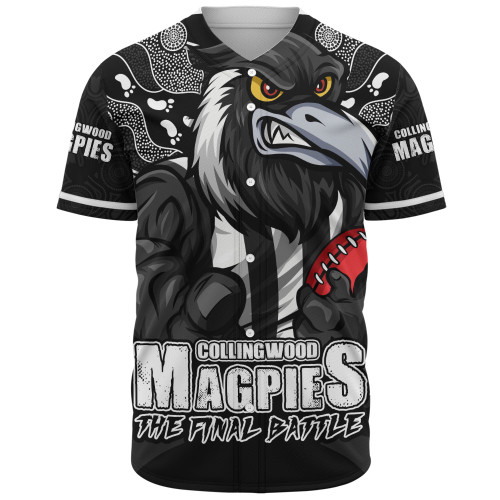 Collingwood Baseball Shirt Final Clash Battle Edition