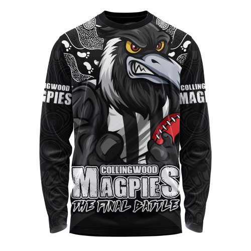 Collingwood Long Sleeve T-shirt Final Clash Battle Edition Collingwood Long Sleeve T-shirt Final Clash Battle Edition