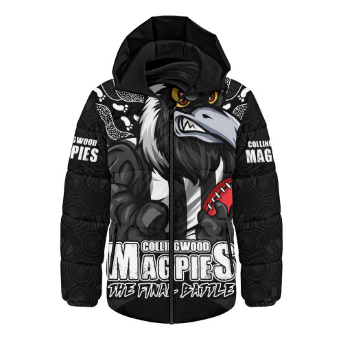 Collingwood Hooded Padded Jacket Final Clash Battle Edition Collingwood Hooded Padded Jacket Final Clash Battle Edition