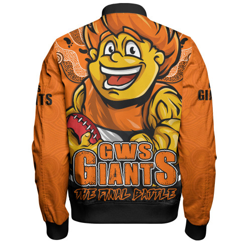 GWS GIANTS Bomber Jacket Final Clash Battle Edition GWS GIANTS Bomber Jacket Final Clash Battle Edition