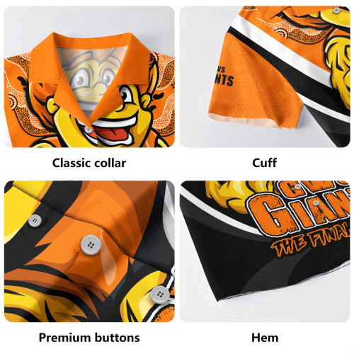 GWS GIANTS Hawaiian Shirt Final Clash Battle Edition GWS GIANTS Hawaiian Shirt Final Clash Battle Edition