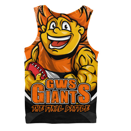 GWS GIANTS Men Singlet Final Clash Battle Edition