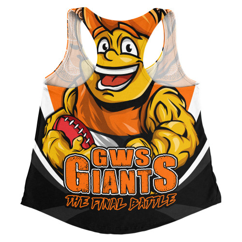 GWS GIANTS Women Racerback Singlet Final Clash Battle Edition GWS GIANTS Women Racerback Singlet Final Clash Battle Edition