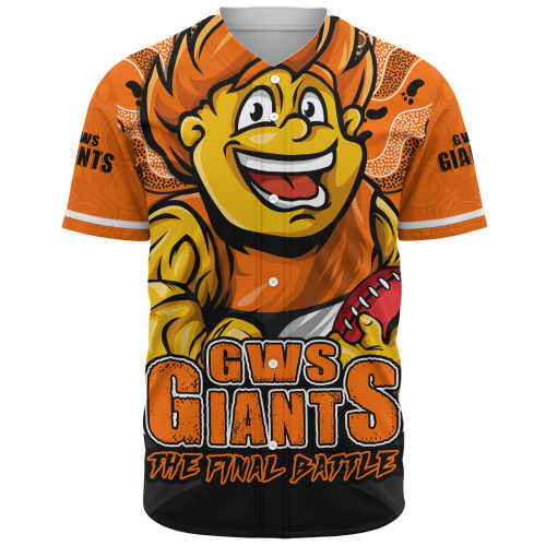GWS GIANTS Baseball Shirt Final Clash Battle Edition GWS GIANTS Baseball Shirt Final Clash Battle Edition