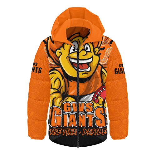 GWS GIANTS Hooded Padded Jacket Final Clash Battle Edition GWS GIANTS Hooded Padded Jacket Final Clash Battle Edition