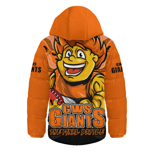 GWS GIANTS Hooded Padded Jacket Final Clash Battle Edition GWS GIANTS Hooded Padded Jacket Final Clash Battle Edition