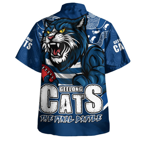 Geelong Cats Hawaiian Shirt Final Clash Battle Edition