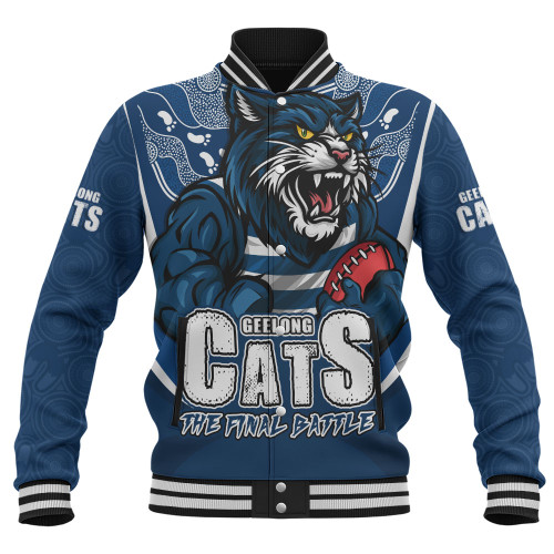 Geelong Cats Baseball Jacket Final Clash Battle Edition