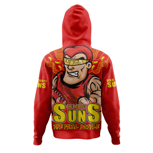 Gold Coast SUNS Hoodie Final Clash Battle Edition