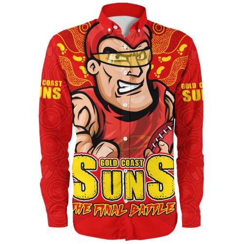 Gold Coast SUNS Long Sleeve Shirt Final Clash Battle Edition