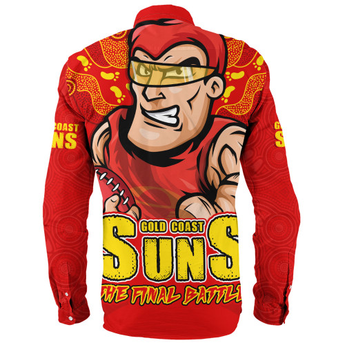 Gold Coast SUNS Long Sleeve Shirt Final Clash Battle Edition