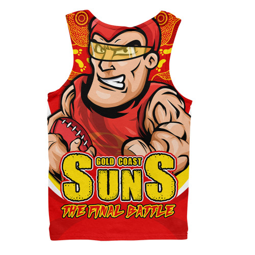 Gold Coast SUNS Men Singlet Final Clash Battle Edition