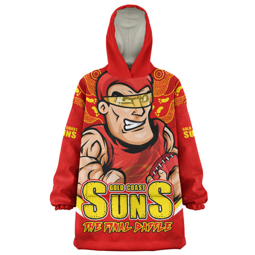 Gold Coast SUNS Snug Hoodie Final Clash Battle Edition