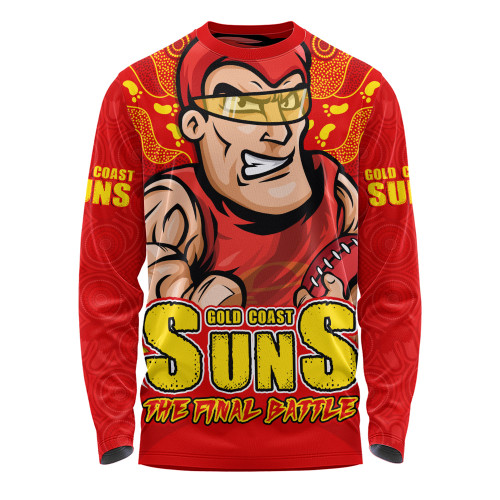 Gold Coast SUNS Long Sleeve T-shirt Final Clash Battle Edition
