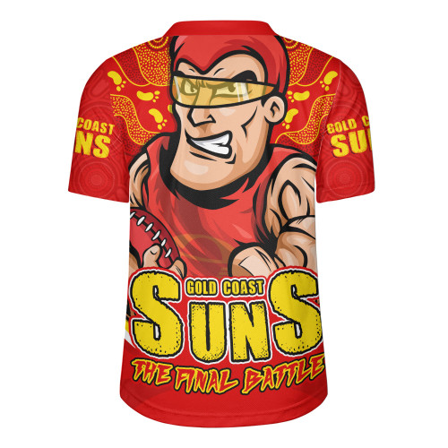 Gold Coast SUNS Rugby Jersey Final Clash Battle Edition