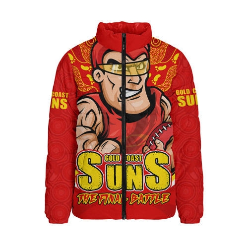 Gold Coast SUNS Padded Jacket Final Clash Battle Edition