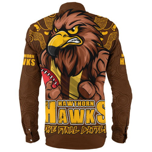Hawthorn Long Sleeve Shirt Final Clash Battle Edition Hawthorn Long Sleeve Shirt Final Clash Battle Edition