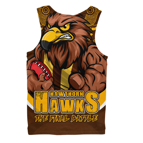 Hawthorn Men Singlet Final Clash Battle Edition Hawthorn Men Singlet Final Clash Battle Edition