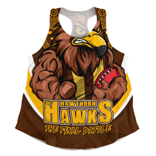 Hawthorn Women Racerback Singlet Final Clash Battle Edition
