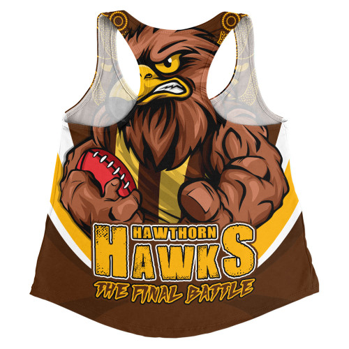 Hawthorn Women Racerback Singlet Final Clash Battle Edition