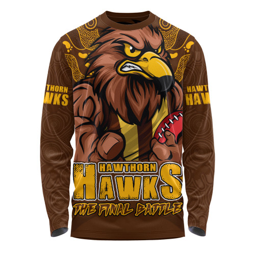 Hawthorn Long Sleeve T-shirt Final Clash Battle Edition