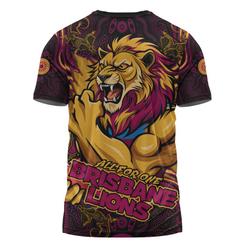 Brisbane Lions T-Shirt Spirit Warriors Of The Game
