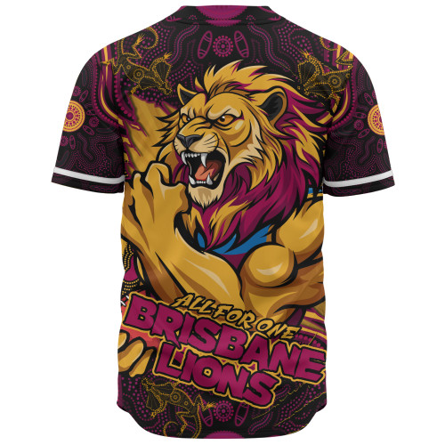 Brisbane Lions Baseball Shirt Spirit Warriors Of The Game Brisbane Lions Baseball Shirt Spirit Warriors Of The Game