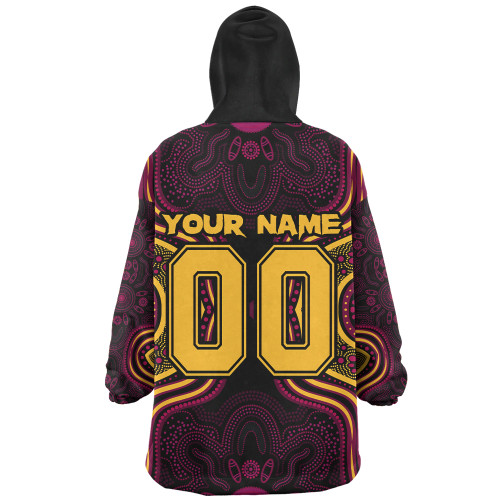 Brisbane Lions Snug Hoodie Spirit Warriors Of The Game