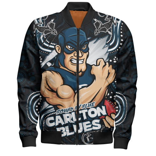 Carlton Bomber Jacket Spirit Warriors Of The Game