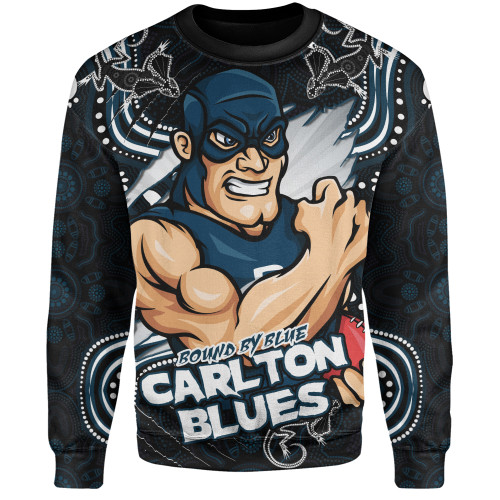 Carlton Sweatshirt Spirit Warriors Of The Game