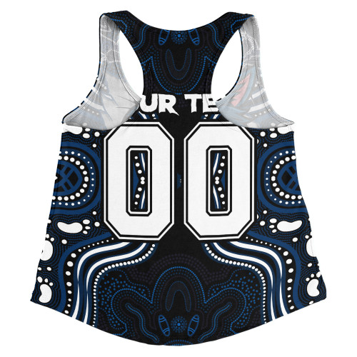 Geelong Cats Women Racerback Singlet Spirit Warriors Of The Game