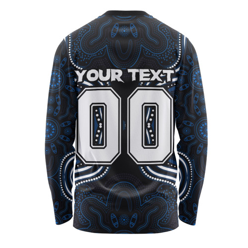 Geelong Cats Long Sleeve T-shirt Spirit Warriors Of The Game