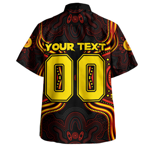 Gold Coast SUNS Hawaiian Shirt Spirit Warriors Of The Game Gold Coast SUNS Hawaiian Shirt Spirit Warriors Of The Game
