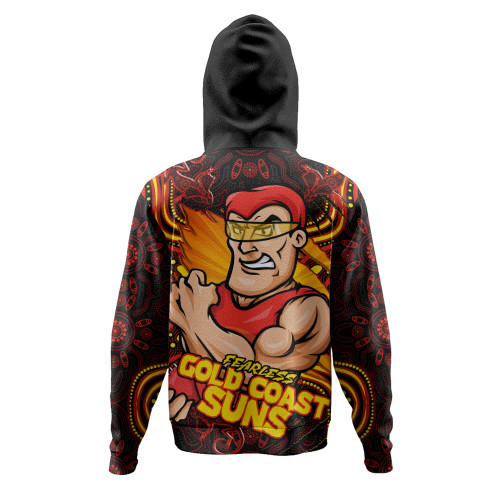 Gold Coast SUNS Hoodie Spirit Warriors Of The Game Gold Coast SUNS Hoodie Spirit Warriors Of The Game