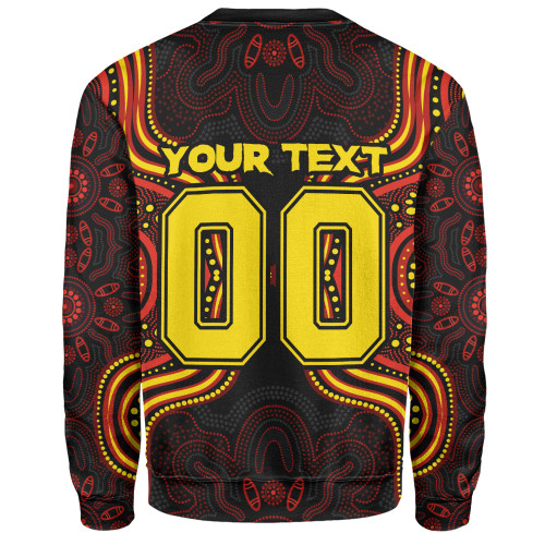 Gold Coast SUNS Sweatshirt Spirit Warriors Of The Game Gold Coast SUNS Sweatshirt Spirit Warriors Of The Game
