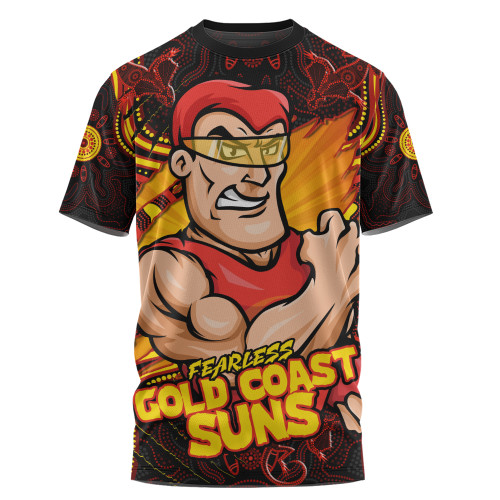 Gold Coast SUNS T-Shirt Spirit Warriors Of The Game