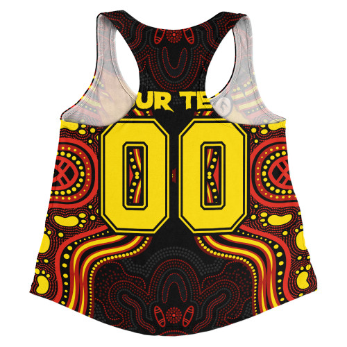 Gold Coast SUNS Women Racerback Singlet Spirit Warriors Of The Game