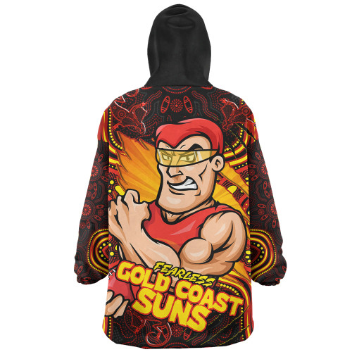 Gold Coast SUNS Snug Hoodie Spirit Warriors Of The Game