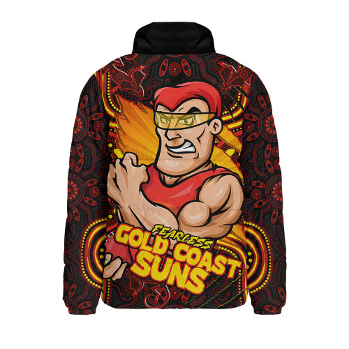 Gold Coast SUNS Padded Jacket Spirit Warriors Of The Game