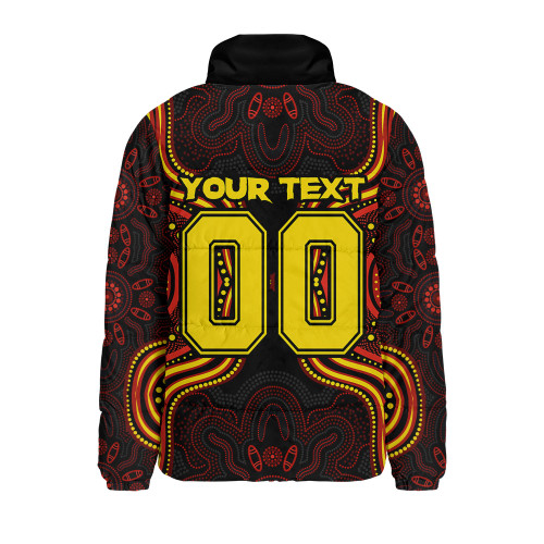 Gold Coast SUNS Padded Jacket Spirit Warriors Of The Game Gold Coast SUNS Padded Jacket Spirit Warriors Of The Game