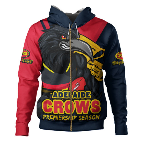 Adelaide Crows Hoodie Australian Football Finals Premiership Spirit Adelaide Crows Hoodie Australian Football Finals Premiership Spirit
