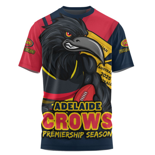 Adelaide Crows T-Shirt Australian Football Finals Premiership Spirit