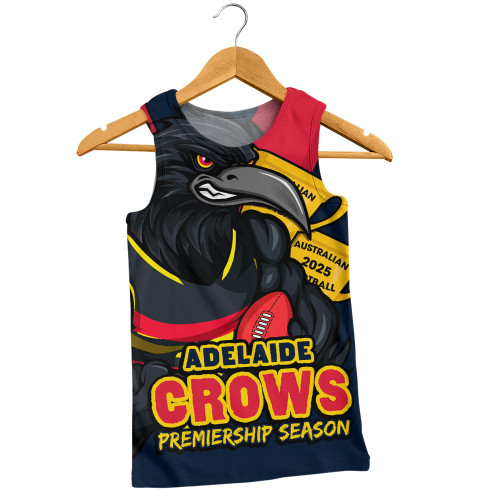 Adelaide Crows Men Singlet Australian Football Finals Premiership Spirit