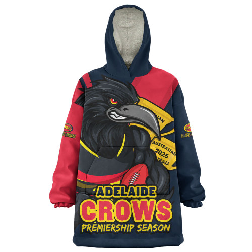 Adelaide Crows Snug Hoodie Australian Football Finals Premiership Spirit Adelaide Crows Snug Hoodie Australian Football Finals Premiership Spirit