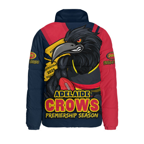 Adelaide Crows Padded Jacket Australian Football Finals Premiership Spirit Adelaide Crows Padded Jacket Australian Football Finals Premiership Spirit