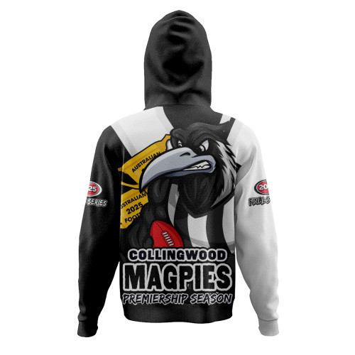 Collingwood Hoodie Australian Football Finals Premiership Spirit Collingwood Hoodie Australian Football Finals Premiership Spirit
