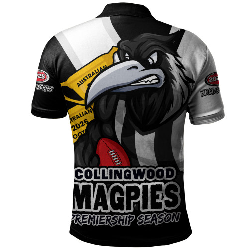 Collingwood Polo Shirt Australian Football Finals Premiership Spirit Collingwood Polo Shirt Australian Football Finals Premiership Spirit