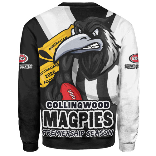 Collingwood Sweatshirt Australian Football Finals Premiership Spirit