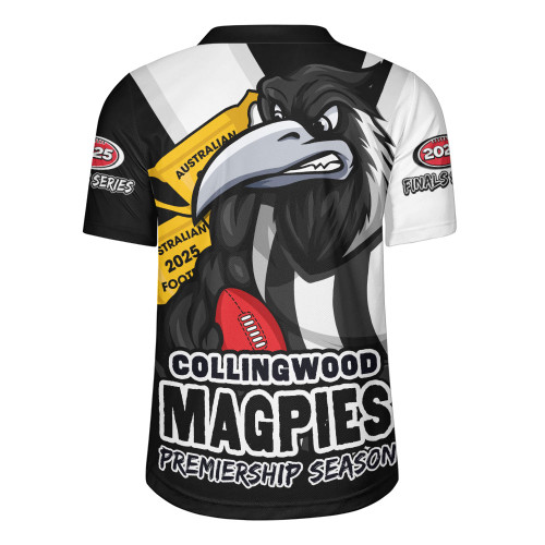 Collingwood Rugby Jersey Australian Football Finals Premiership Spirit